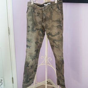 Reiko High-Waisted Camo Pants